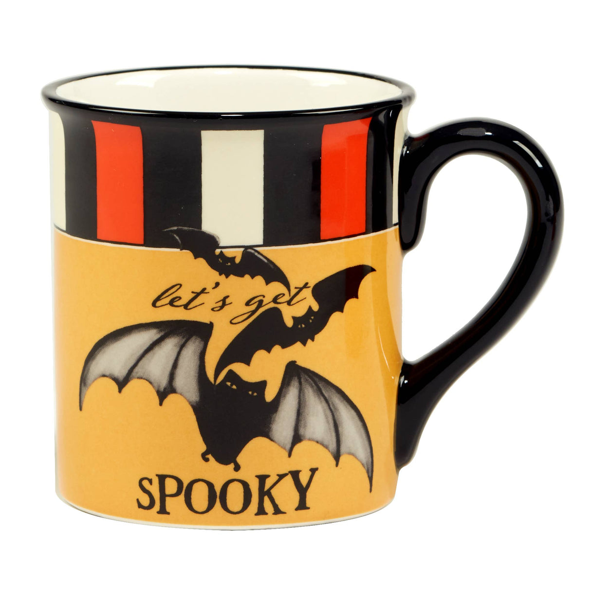 Certified International Halloween Mugs – Retro Spooky Fall Coffee Mugs (Sold Individually)