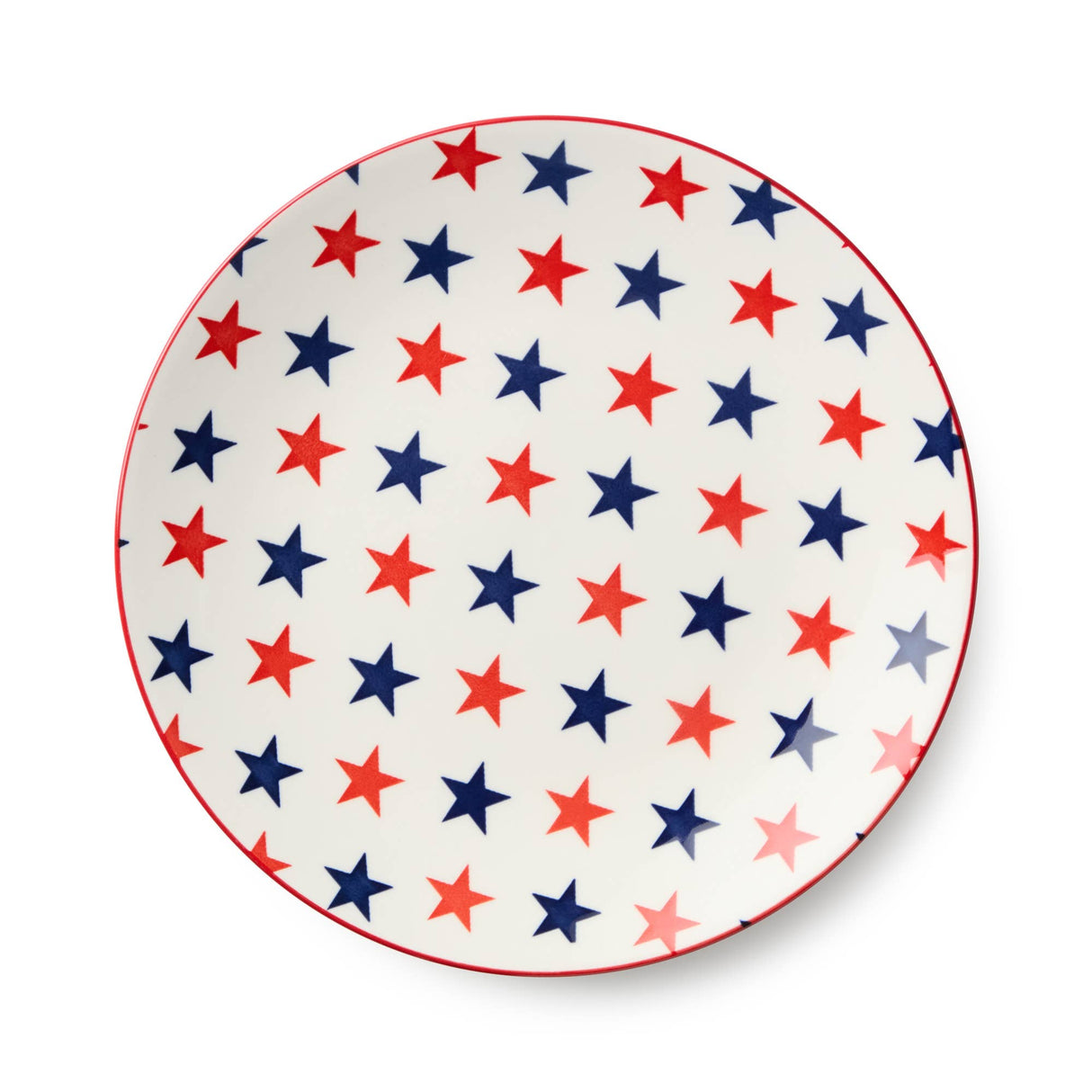 Stars & Stripes 8.75" Patriotic Porcelain Salad Plate – Choose Your Design
