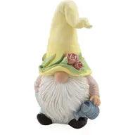 Dinky Garden Gnome – Boston International Resin Figurine for Tiered Trays & Seasonal Decor