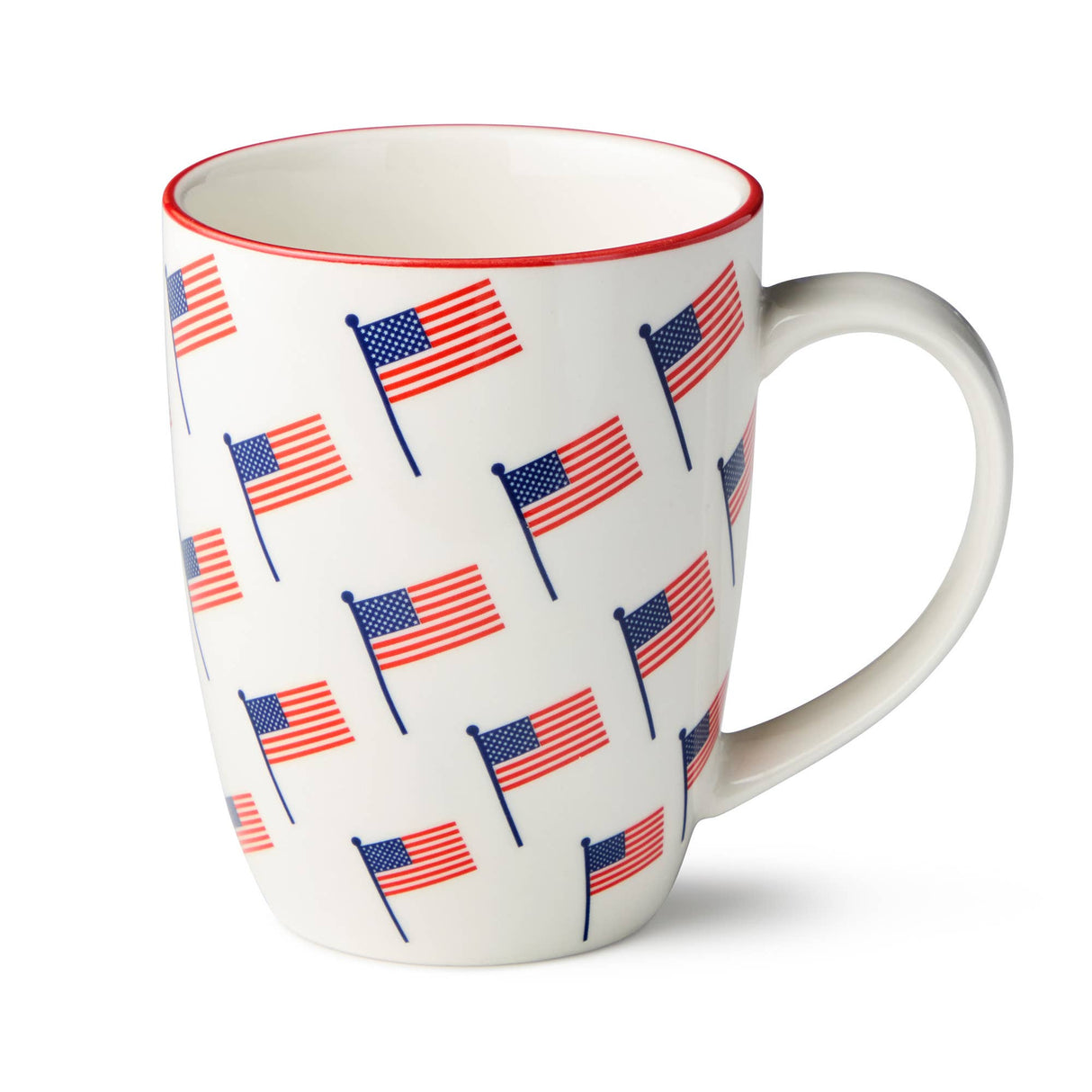 Stars & Stripes 14oz Patriotic Porcelain Mug – Choose Your Design