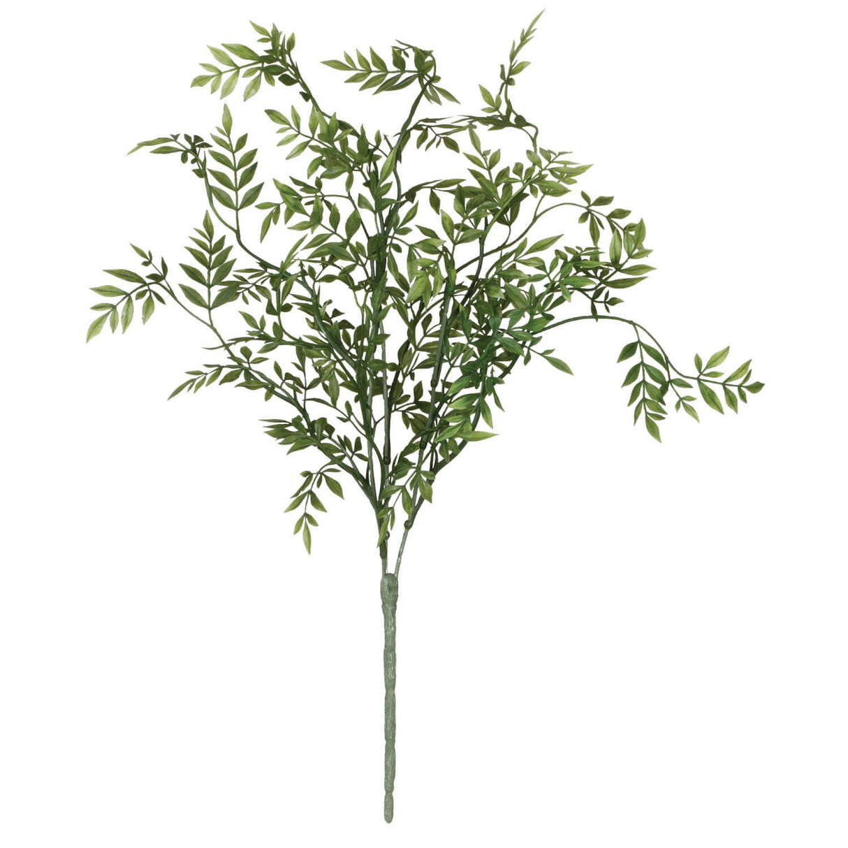 Trailing Wisteria Vine Pick – Faux Green Foliage Stem (18″)