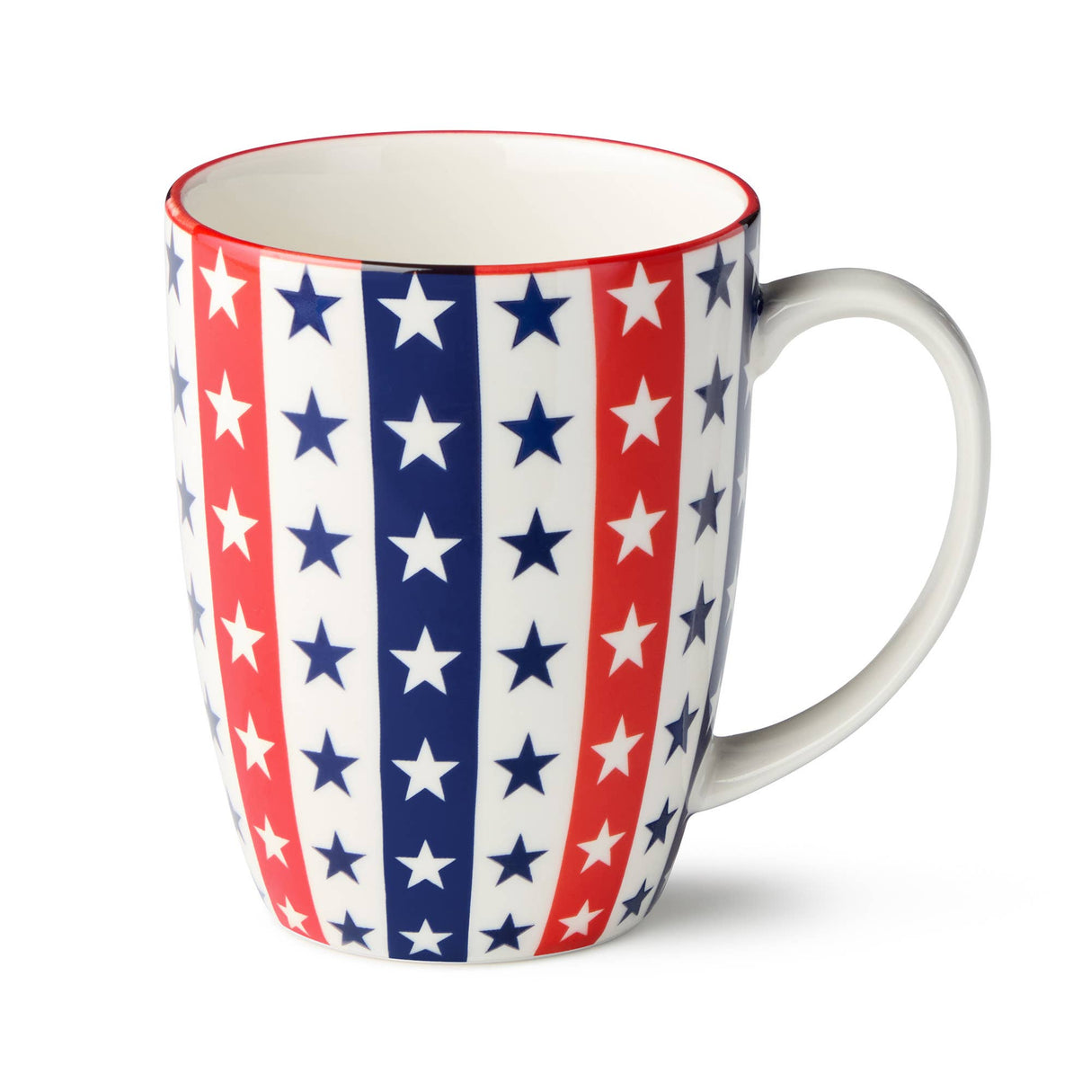 Stars & Stripes 14oz Patriotic Porcelain Mug – Choose Your Design