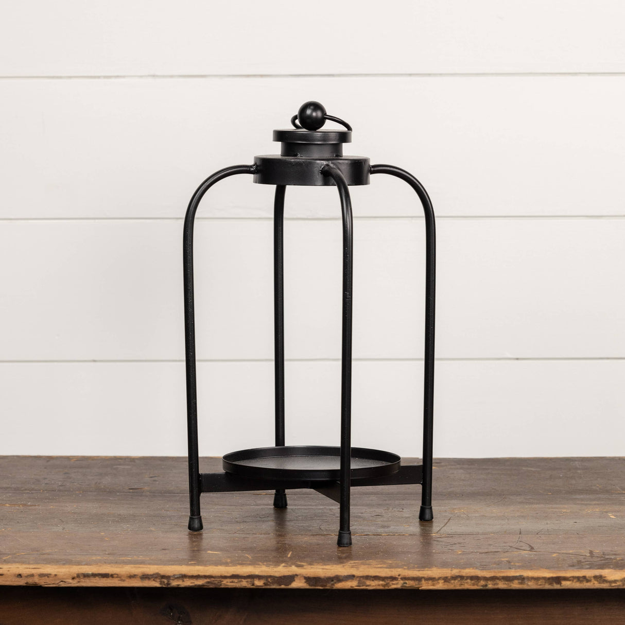 Carmen Lantern – 16.75″ Metal Candle Holder