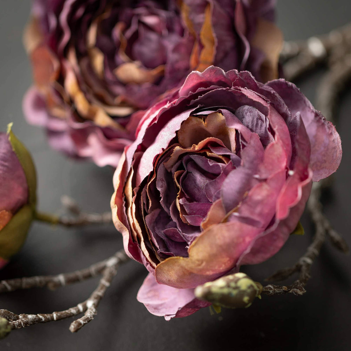 Ranunculus Spray – Purple