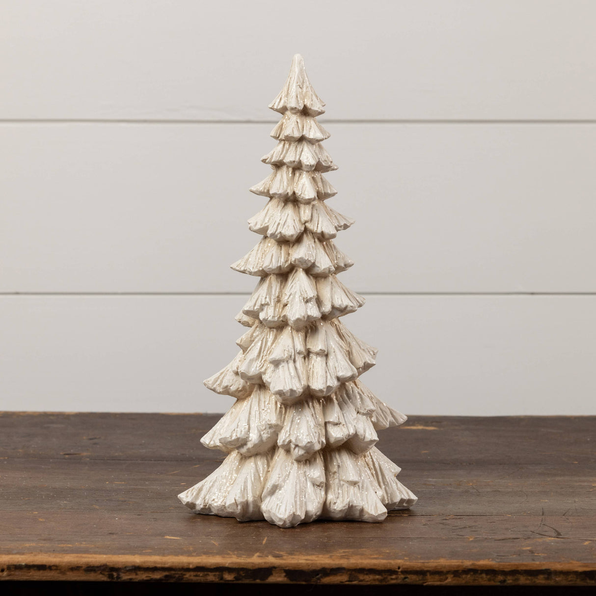 15″ Frosted Cream Tree – Ragon House