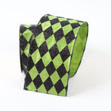 Farrisilk Spooky Diamonds Ribbon - 2.5"