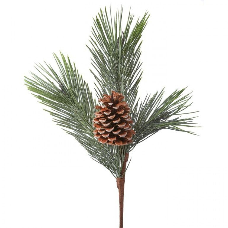Real Feel Long Needle Pine Spray – 21″ Evergreen Stem by Regency