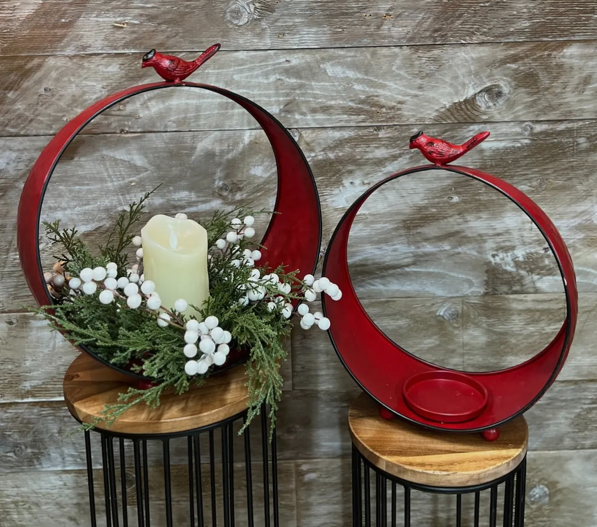 Cardinal Candle Holder – Large 15″