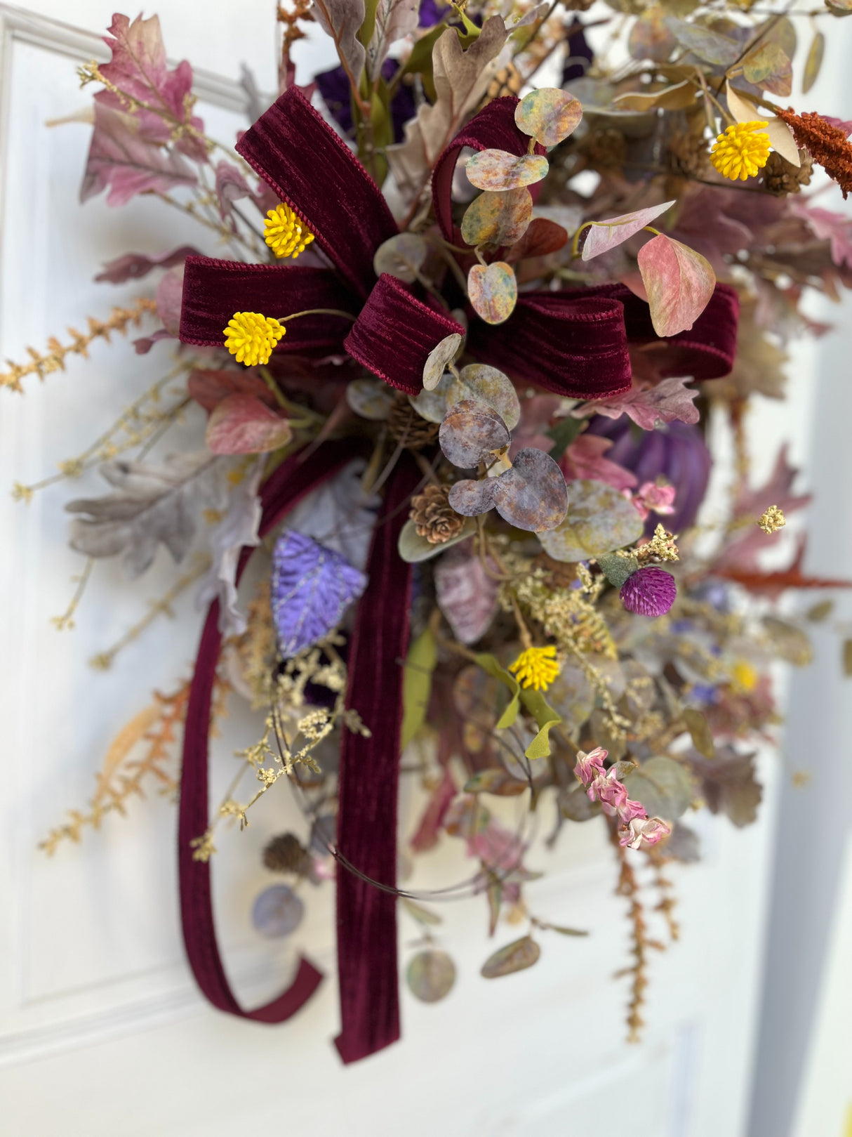 Elegant Fall in the Fairy Garden Wreath