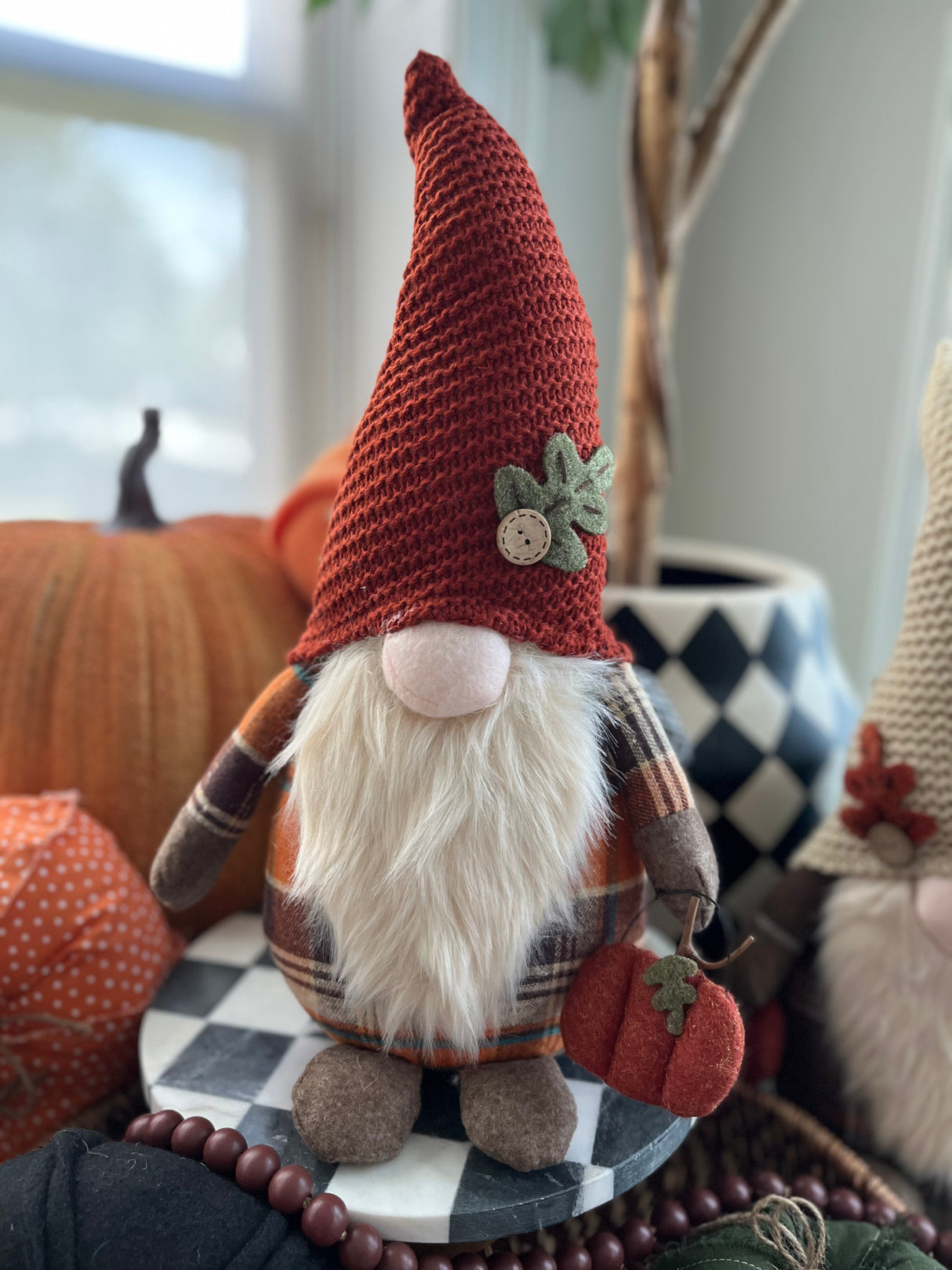 Plush Autumn Gnomes – Choice of Cecil or Abner