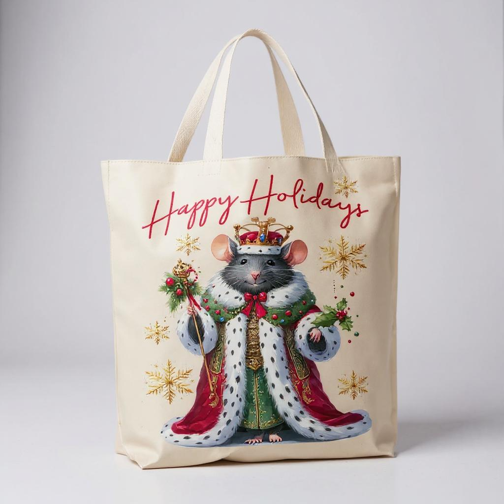 Mouse King Nutcracker Holiday Tote