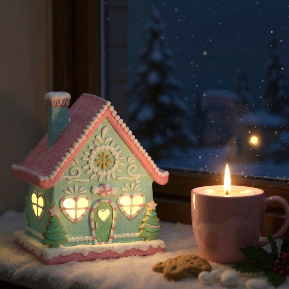 Candied Christmas Cottage – Hanna’s Handiworks