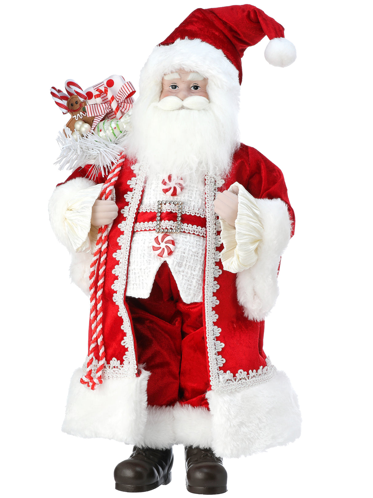 Holiday Sweets Santa Figurine