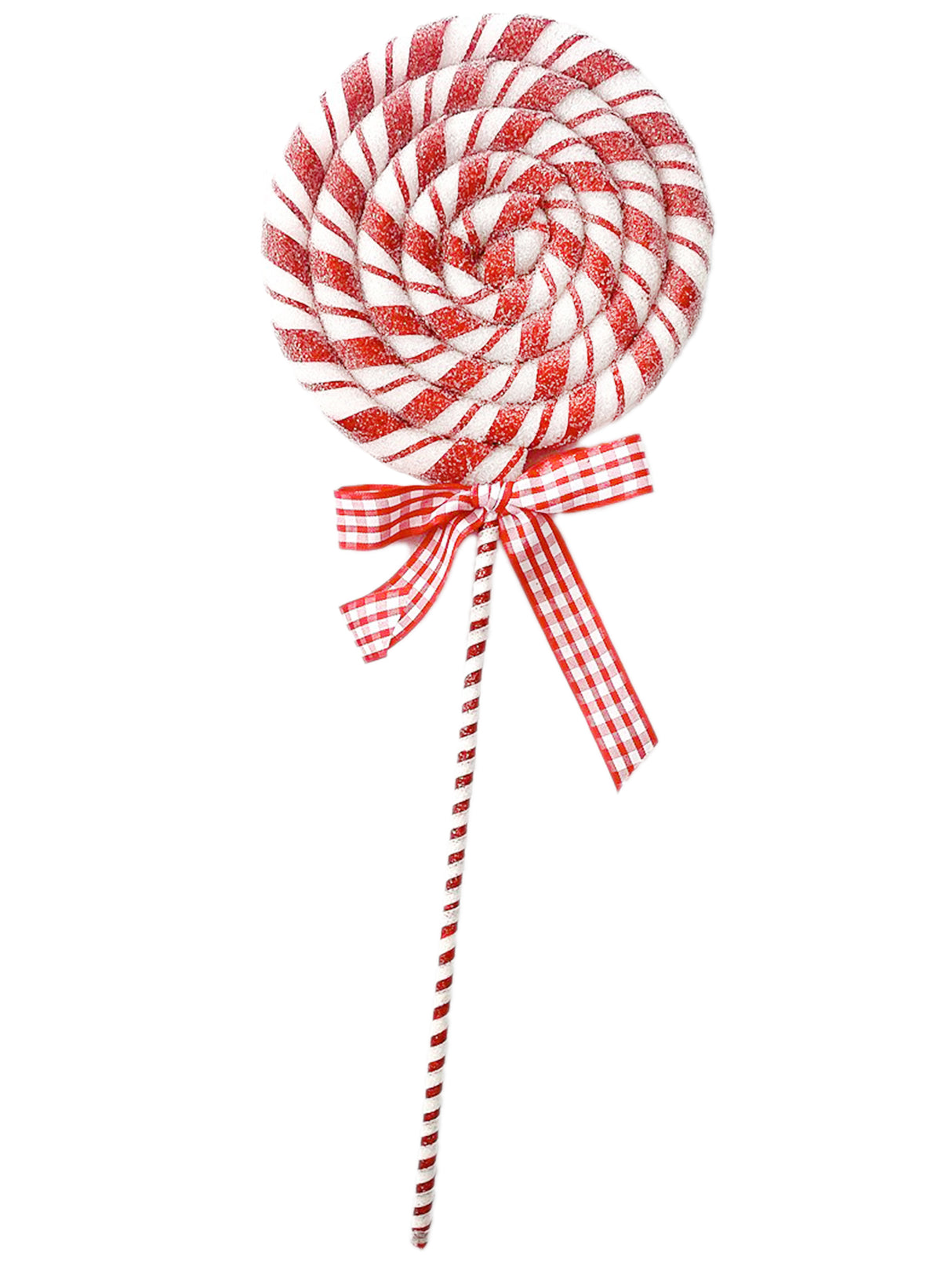Peppermint Stripe Lollipop Pick – 16"