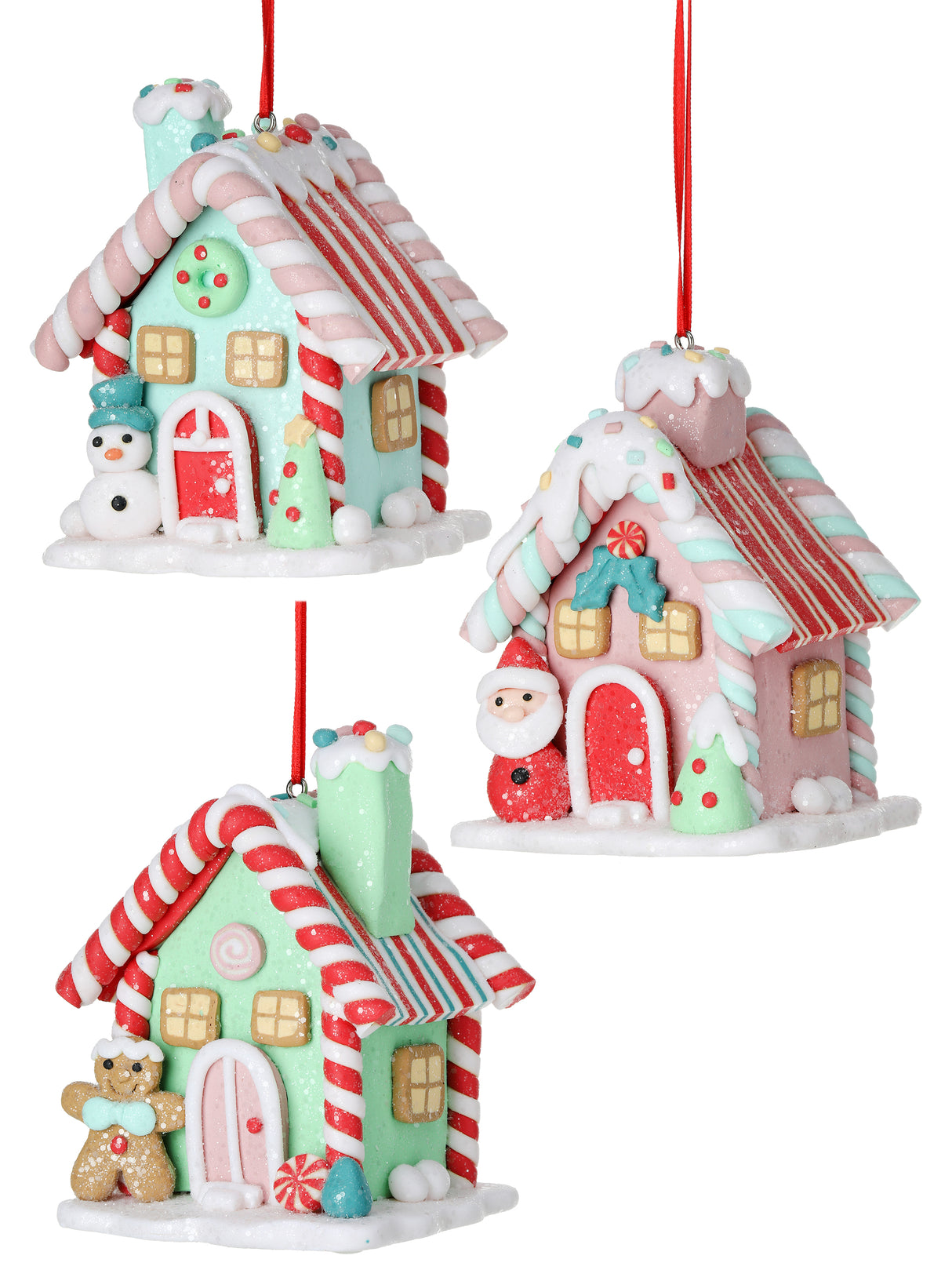 Candy Sweets House Ornaments