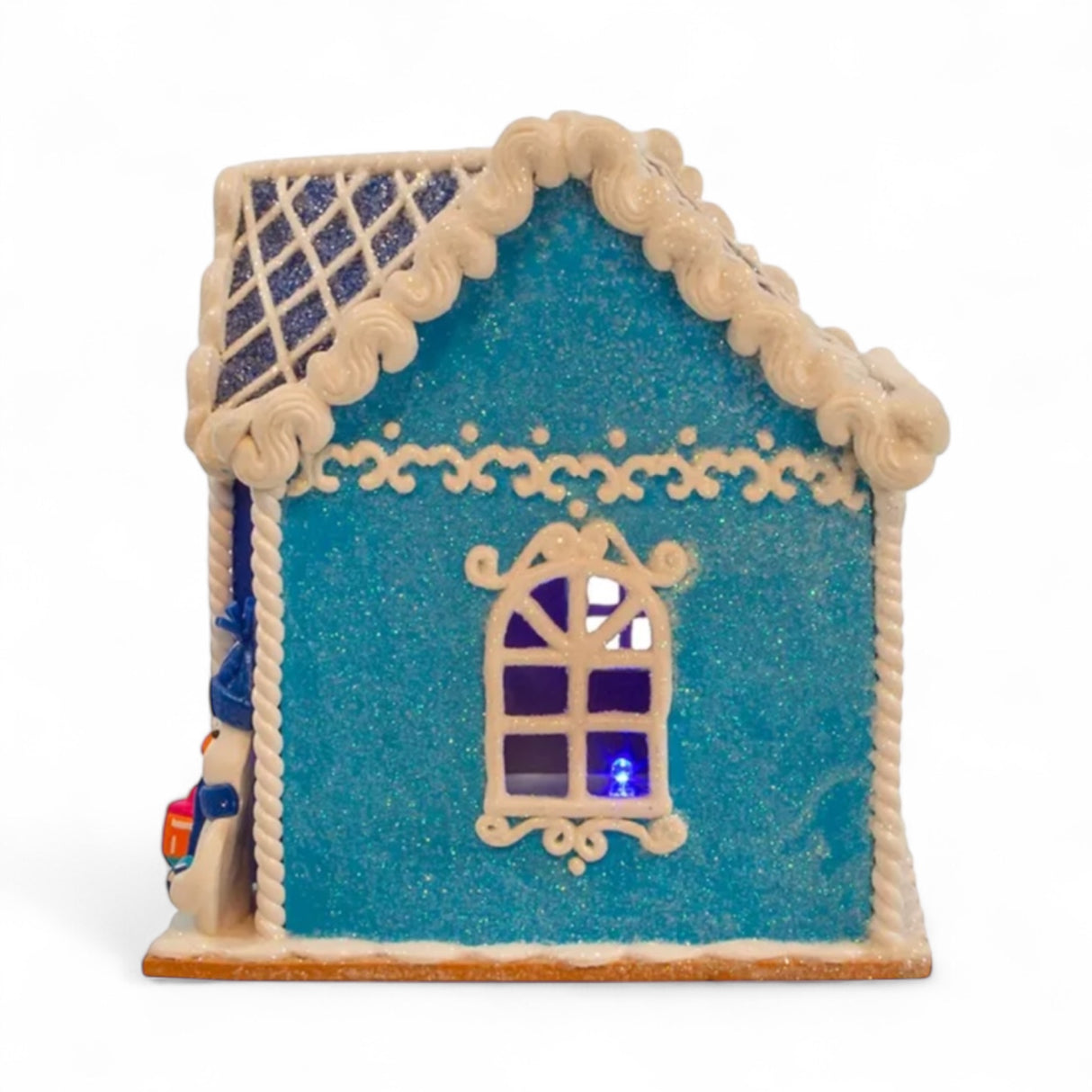 7″ Claydough Hanukkah LED House Tabletop – Kurt S. Adler