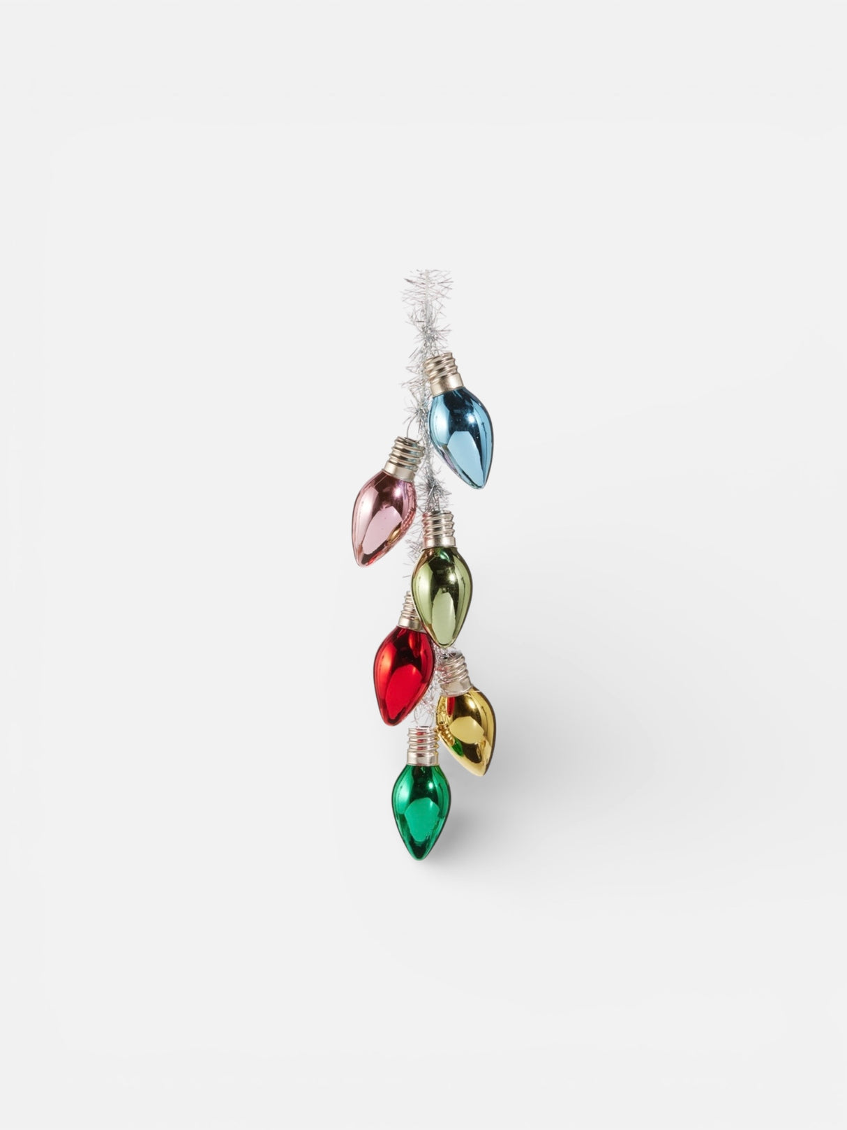 7″ Multi-Colored Light Bulb Cluster Ornament
