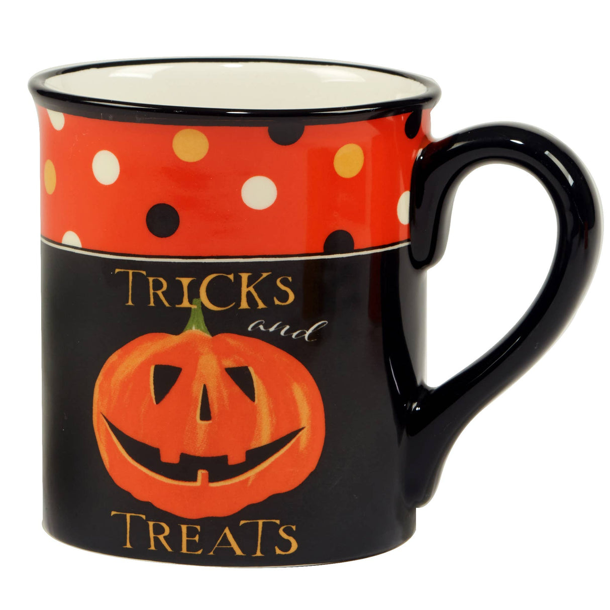Certified International Halloween Mugs – Retro Spooky Fall Coffee Mugs (Sold Individually)