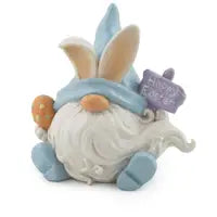 Bailey Blue – Resin Easter Bunny Gnome Figurine