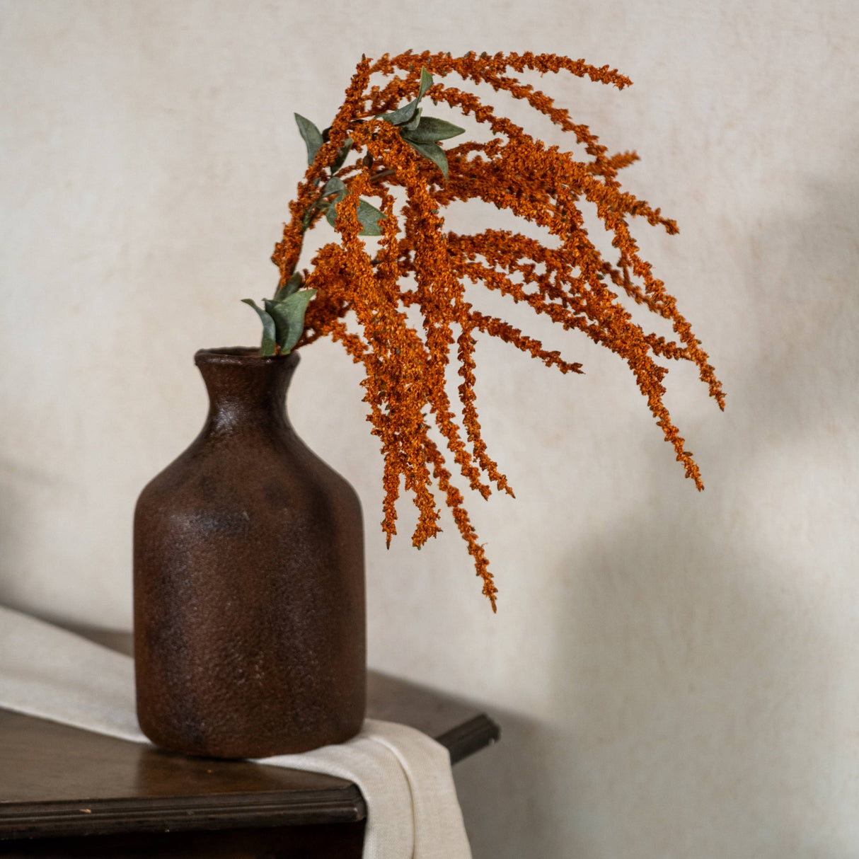 ORANGE AMARANTHUS HANGING SPRAY