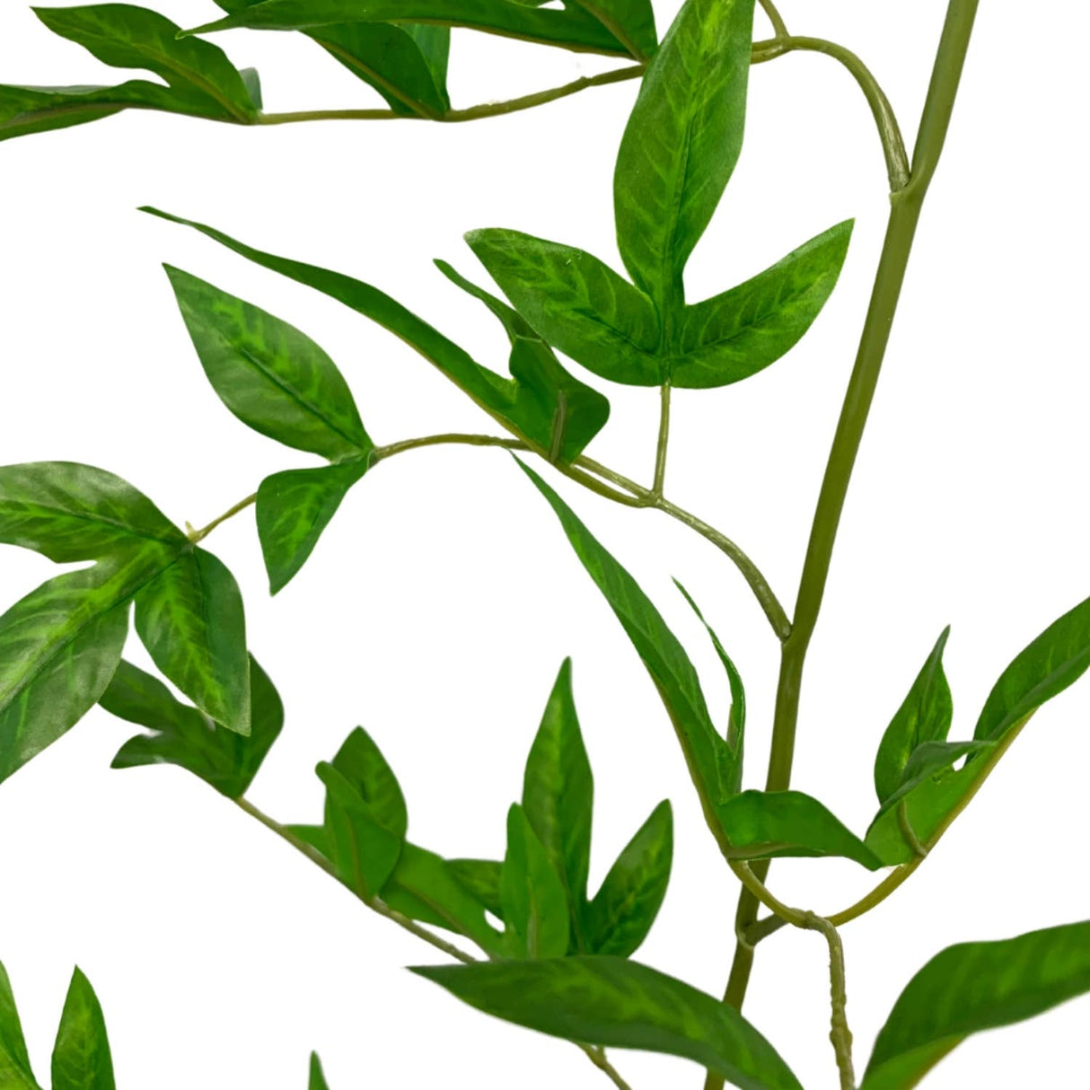 42″ English Garden Nandina Spray – Realistic Green Foliage Stem for Holiday & Everyday Décor