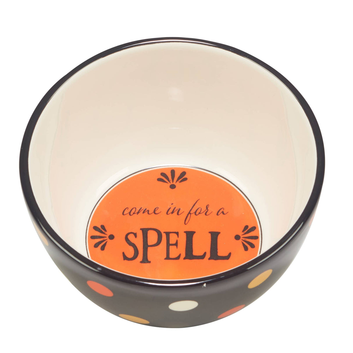 Certified International Halloween Bowls – Retro Patterned Fall & Halloween Snack Bowls (Sold Individually)