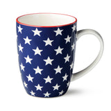 Stars & Stripes 14oz Patriotic Porcelain Mug – Choose Your Design