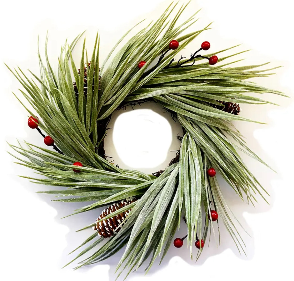 Dawn Grass Wreath – Winter/Christmas Edition