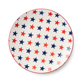 Stars & Stripes 8.75" Patriotic Porcelain Salad Plate – Choose Your Design