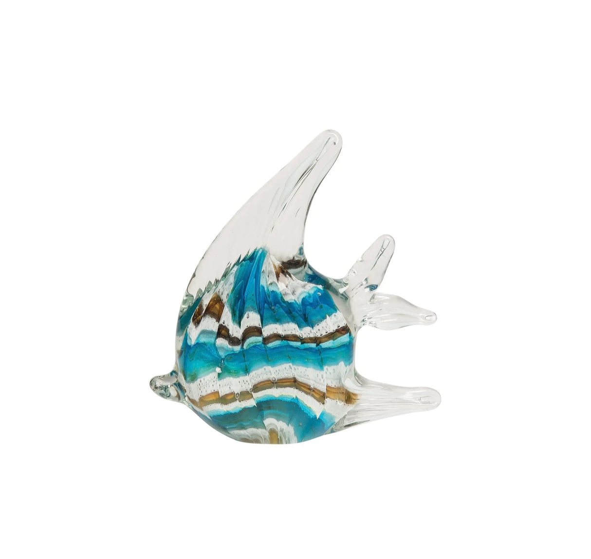 Glass Fish Figurine – 4.7" Coastal Accent
