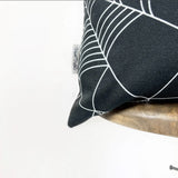 Spider Web Double-Sided Throw Pillow Cover 12" x 12"