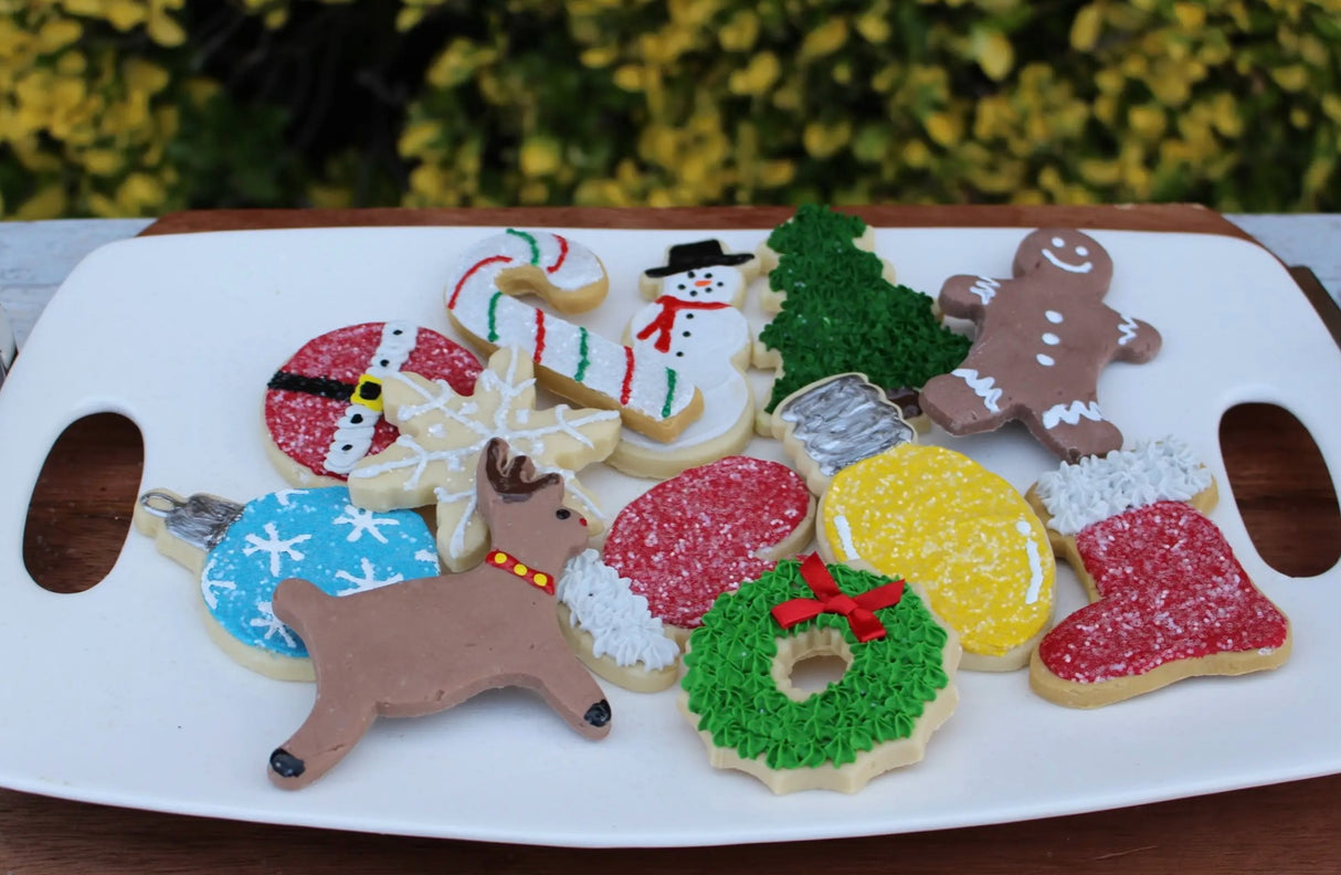 Fake Bake Christmas Cookies – Set of 12 Decorative Holiday Replicas
