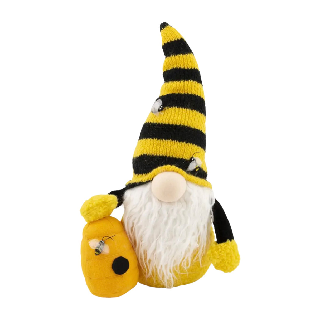Holden the Honey Bee Gnome – Plush Spring Shelf Sitter