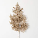 Cedar and Bell Spray – Champagne, Platinum & Gold with Silver Bells