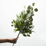 Green Pod Eucalyptus Spray – Tranquil Texture, Zero Maintenance