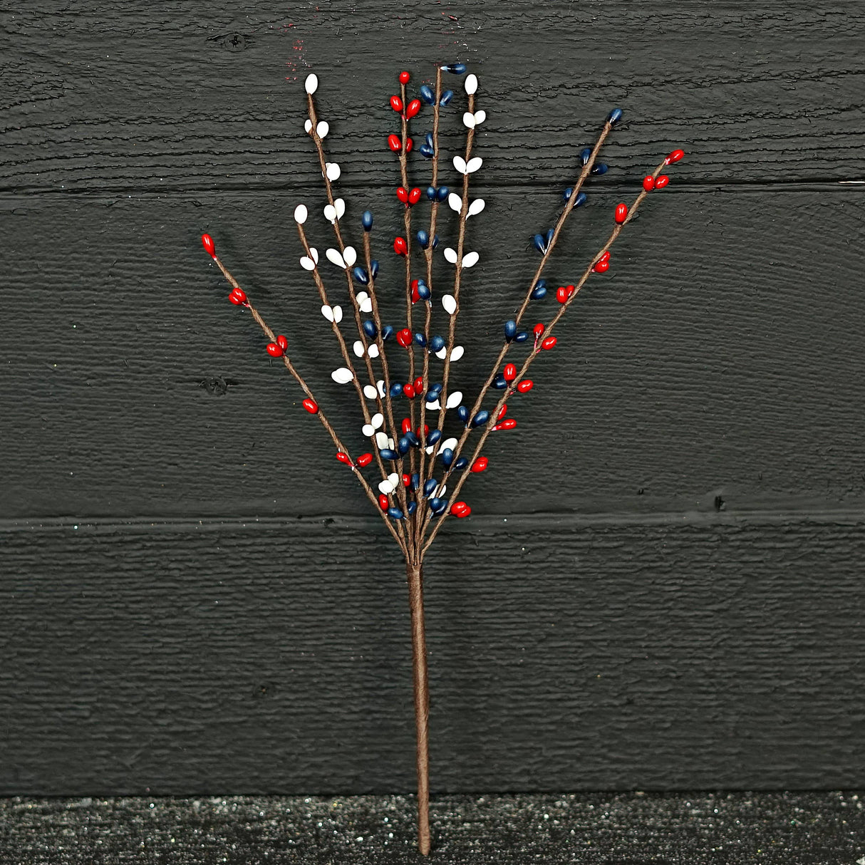 12" Patriotic Pip Berry Picks (Flag Colors)