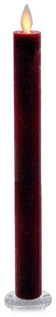 LED Taper Candle with Flickering Flame & Remote – Choice of Size (Set of 2)