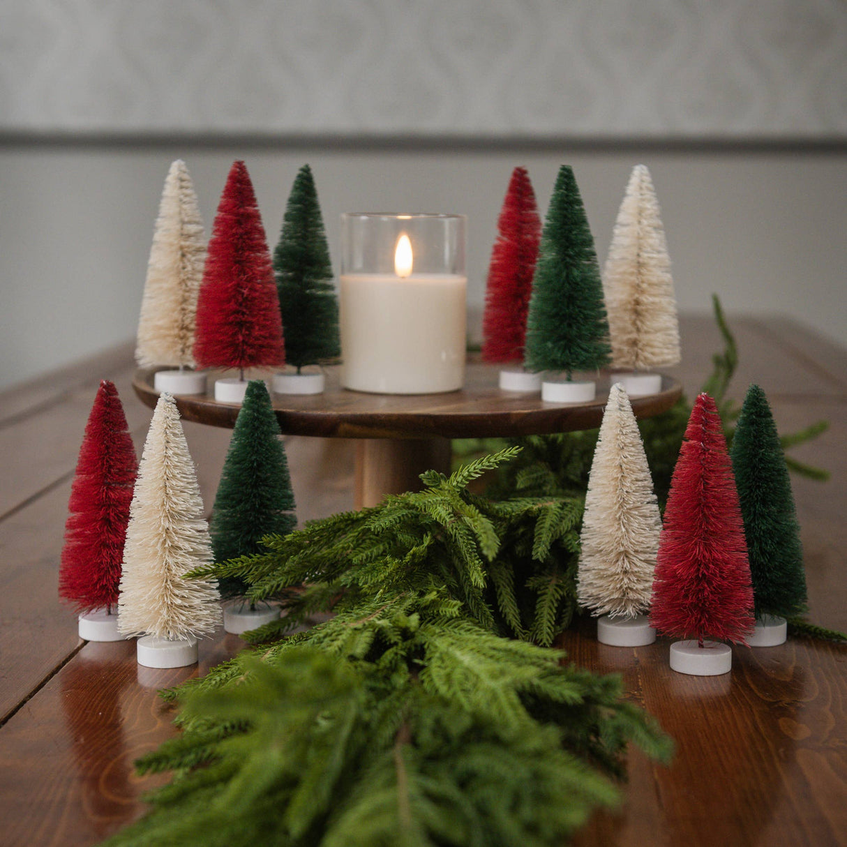 Small Sisal Tree — 5.25" (Available in Red • White • Green)