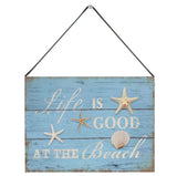 “Life Is Good at the Beach” LED Canvas Wall Art