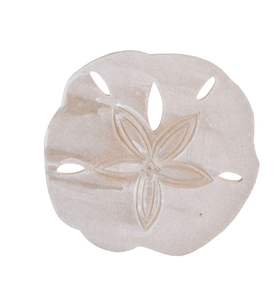 Beachcombers Costal Life Wooden Sandollar Accent – 6"