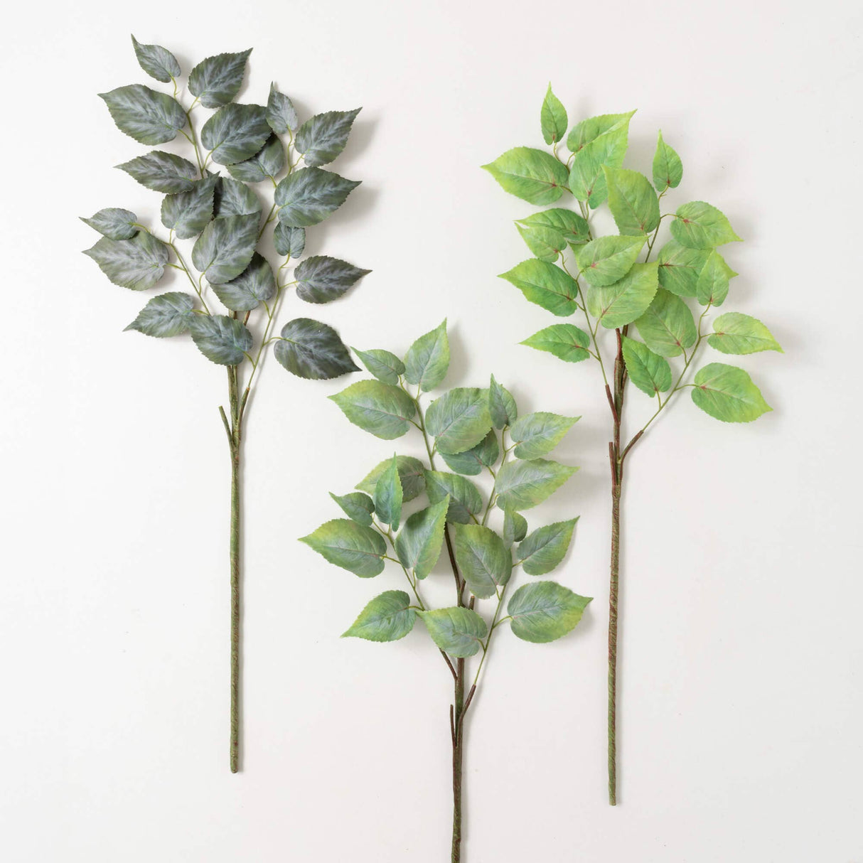 Mixed Leaf Spray Trio – Lush Greenery Without the Fuss