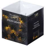 Glowing Spider String Lights – 71" Wire (Set of 10)