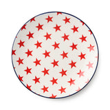 Stars & Stripes 8.75" Patriotic Porcelain Salad Plate – Choose Your Design