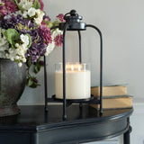 Carmen Lantern – 16.75″ Metal Candle Holder