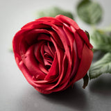 FreshCut® Burgundy Red Rose Spray – Real Touch Faux Floral Stem (23.5″)