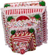 Lighted Three-Story Gingerbread House