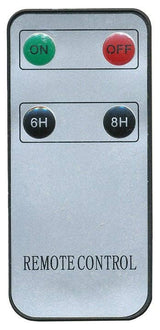 LED Taper Candle with Flickering Flame & Remote – Choice of Size (Set of 2)