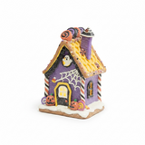 Lighted Halloween Gingerbread Houses – 7.5" (Three Styles Available)