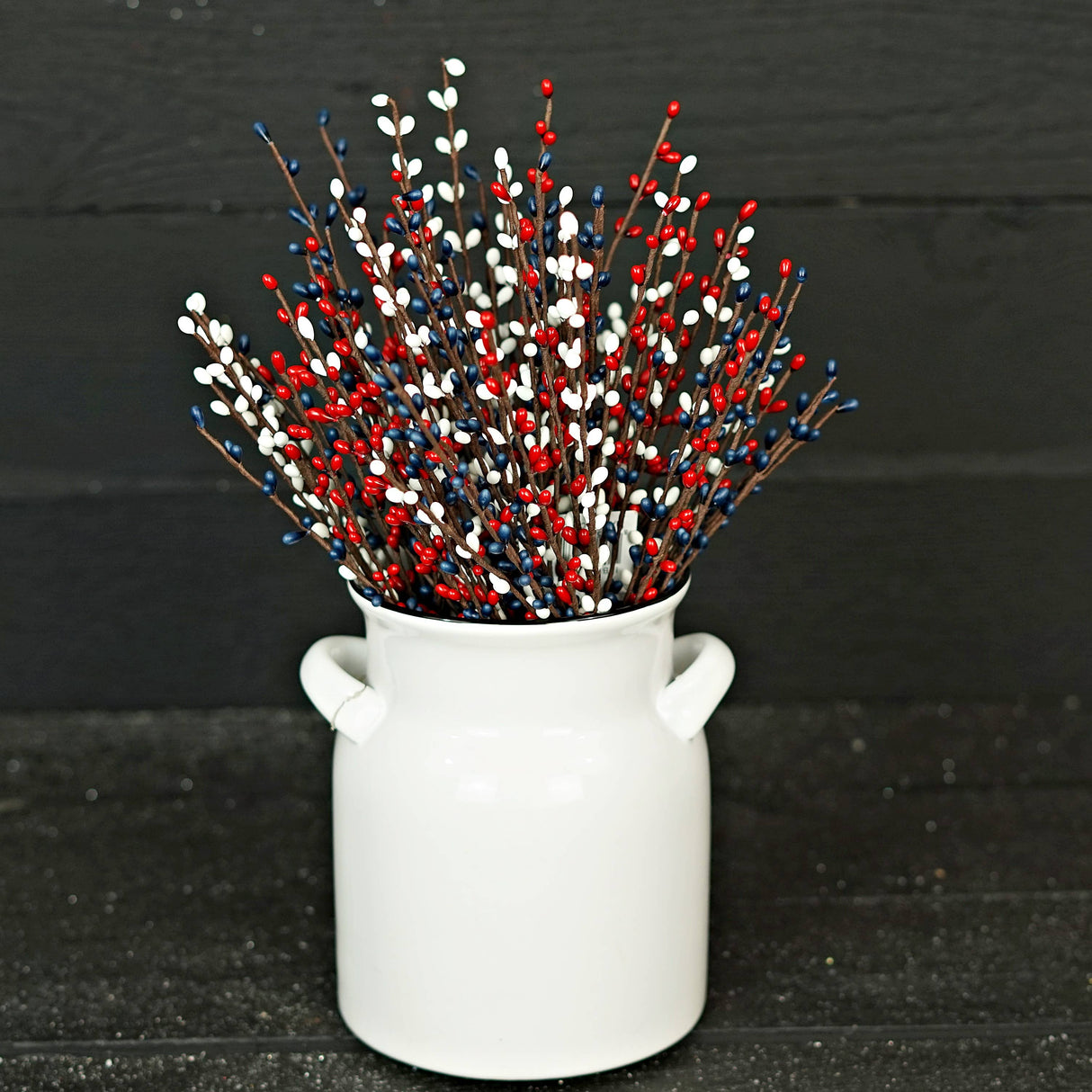 12" Patriotic Pip Berry Picks (Flag Colors)