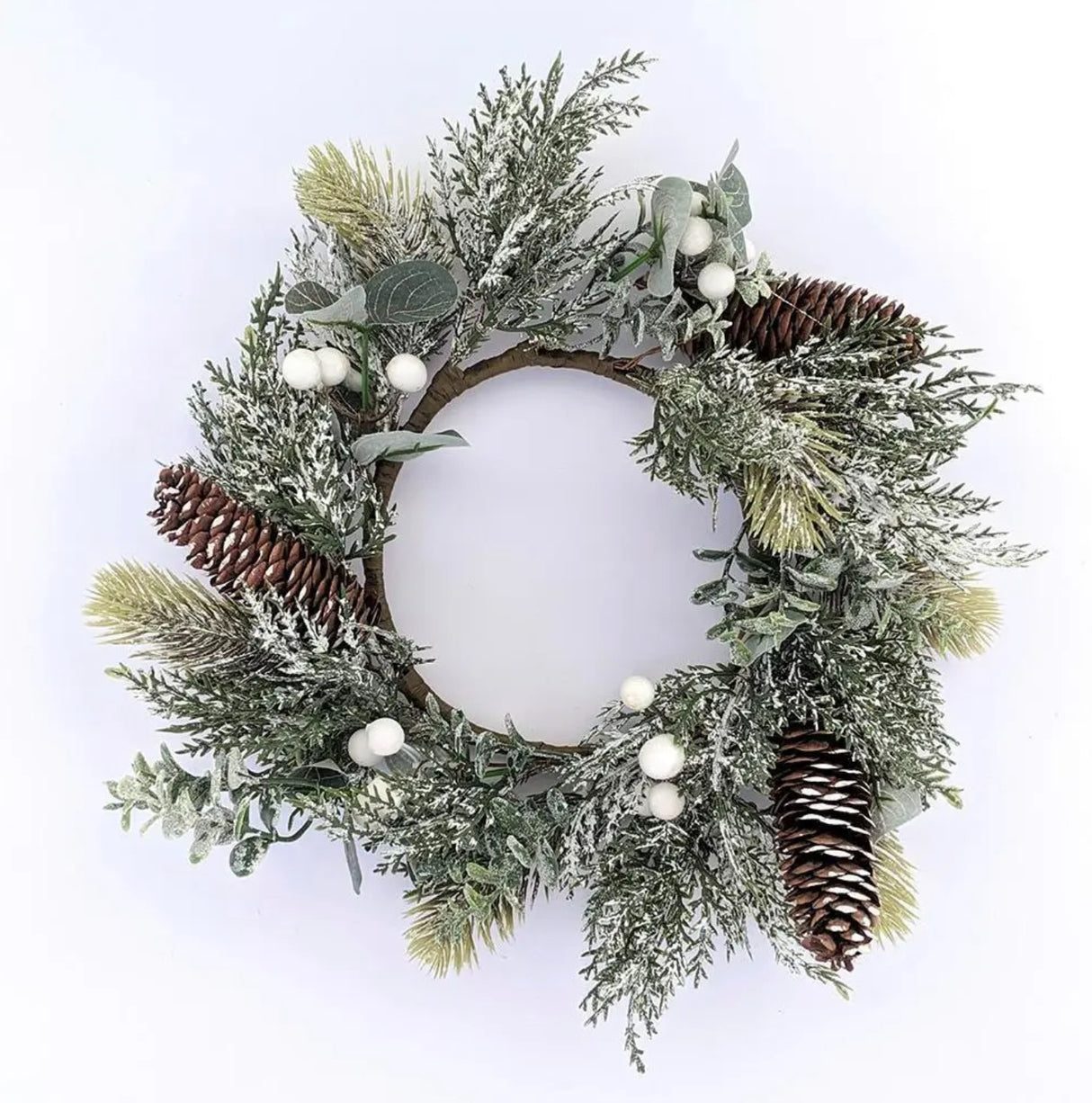 Winter Wreath Accessory – Lightly Frosted